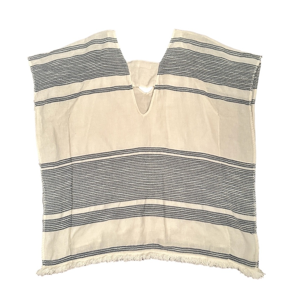 GUC Red Carter Rosa Caftan Striped Swim Coverup - Picture 3 of 8
